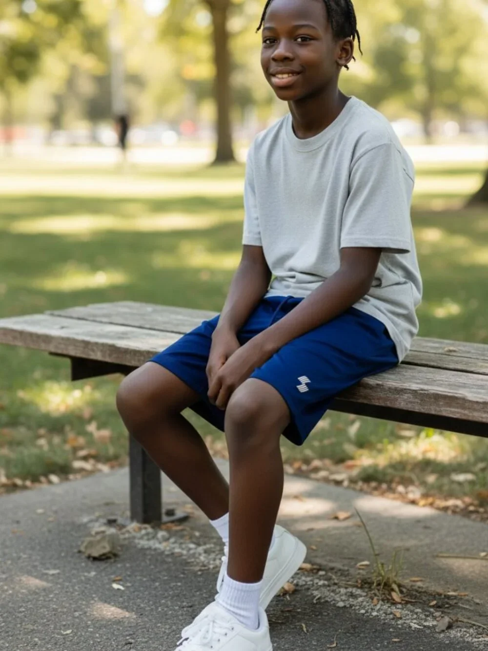 The Children's Place Boys Sport Mesh Athletic Shorts Royal Blue Size Large 10-12